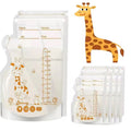 30 Breast Milk Freezer Storage Bags – Leakproof, Safe Milk Storage for Breastfeeding Moms