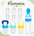 BABY PUREE SILICONE SQUEEZE BOTTLE with FRUIT FEEDERS and TEETHERS
